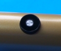 SPST Momentary Guarded switch with silver button