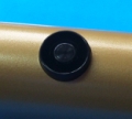 SPST Momentary Guarded switch with black button