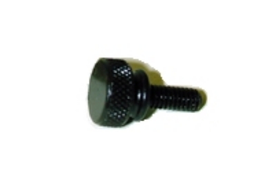 8-32 x 13/32" Black Thumb Screw