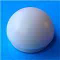 White shouldered 7/8" thin walled blade tip with reflective disc