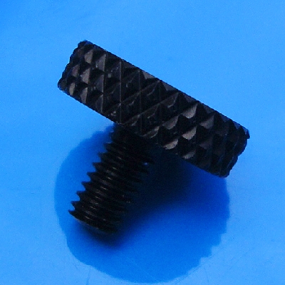 8-32 x .3" black thumb screw