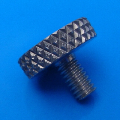 8-32 x .3" anodized thumb screw