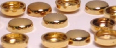 5/8" Gold cap  