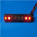 Red LED bubble strip