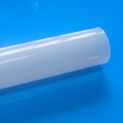 1" Thick walled Trans White PolyC 40" long
