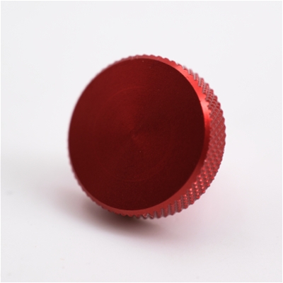 8-32 x .3" red thumb screw