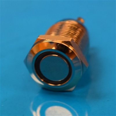 12mm Anti Vandal Momentary RGB Ring Switch