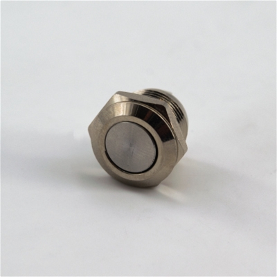 12mm Anti Vandal Short Profile Momentary Nickel Switch