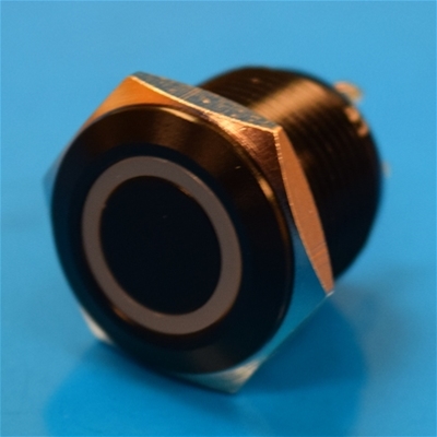 16mm Anti Vandal Momentary RGB Ring Switch