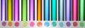 12 Colored Discs 