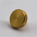 8-32 x .3" Gold thumb screw