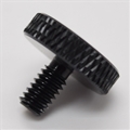 8-32 x .3" black thumb screw