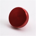 8-32 x .3" red thumb screw