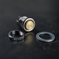 8mm Aluminum/Brass Momentary Switch