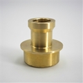Brass MTN Ribbed Adapter Style 2