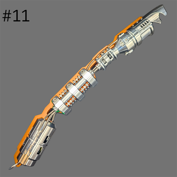 Green Mamba #11 - Silver and Orange Copper