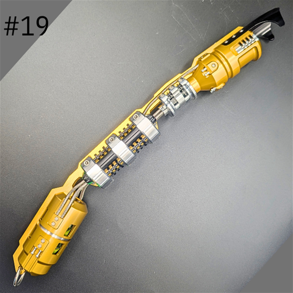 Green Mamba #19 - Gold, Silver and Black