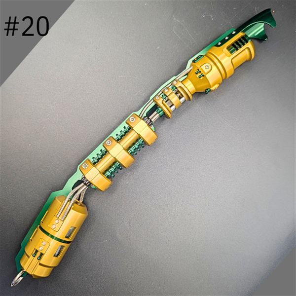 Green Mamba #20 - Gold, Green and Black