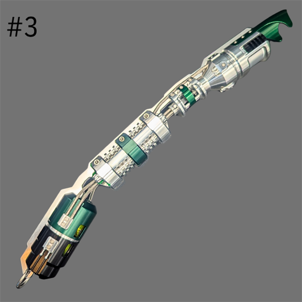Green Mamba #3 - Green, Black, and Silver