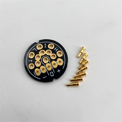Pixel Hilt side PCB connector and 7 short pins