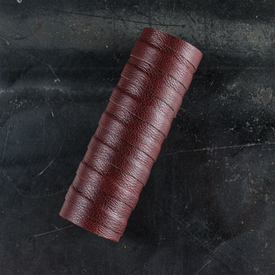 5" MHSv1 Oxblood Leather Slip-on Wrap