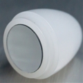 1" Thin walled Trans White parabolic mirrored blade tip