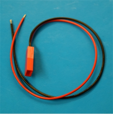 JST Female connector 24AWG Red/Black