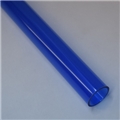 1" Thin walled Trans Blue PolyC 40" long