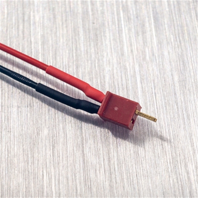 Dean Micro connector 20AWG Red/Black (Red Pin)