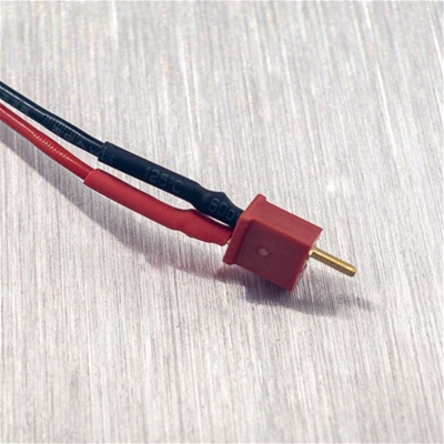 Dean Micro connector 20AWG Red/Black (Black Pin)