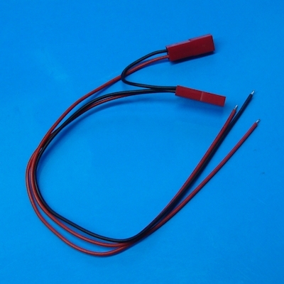 2X JST female connectors with shared ground