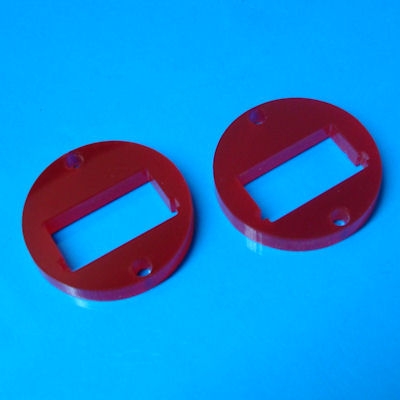 Acrylic Chassis Disc for MWS BuckPuck - S7