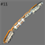 Green Mamba #11 - Silver and Orange Copper