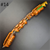 Green Mamba #14 - Orange Copper and Gold