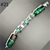 Green Mamba #21 - Green, Black, and Silver