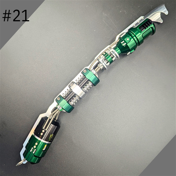 Green Mamba #21 - Green, Black, and Silver