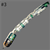 Green Mamba #3 - Green, Black, and Silver